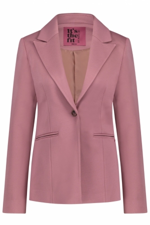 Joan Blazer Twill Jersey 433 Mauve