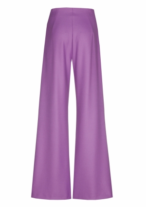elegante broek, high waist, wi 41 Purple