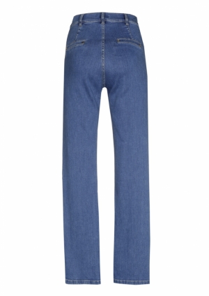 comfortabele slim fit jeans, n 24 Jeans Mid Bl