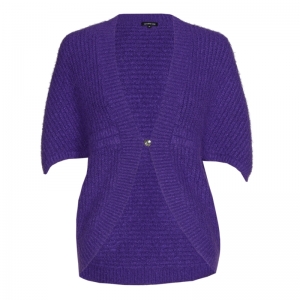 cosy lange bolero 40 Violet