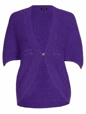 cosy lange bolero 40 Violet