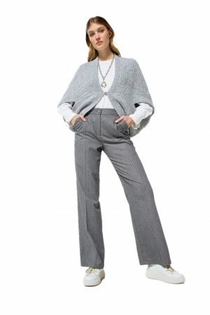 cosy lange bolero 16 Light Grey