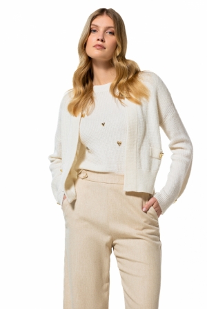 citylook broek in woolmix, nor 33 Beige