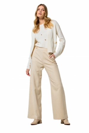 citylook broek in woolmix, nor 33 Beige