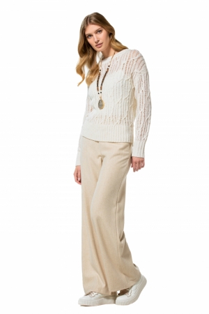 citylook broek in woolmix, nor 33 Beige