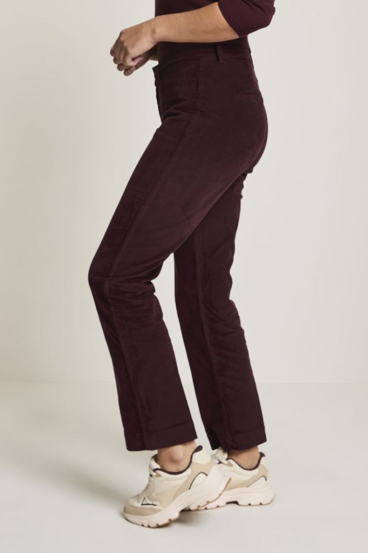 Vayen (City) Ribcord 434 Burgundy Re