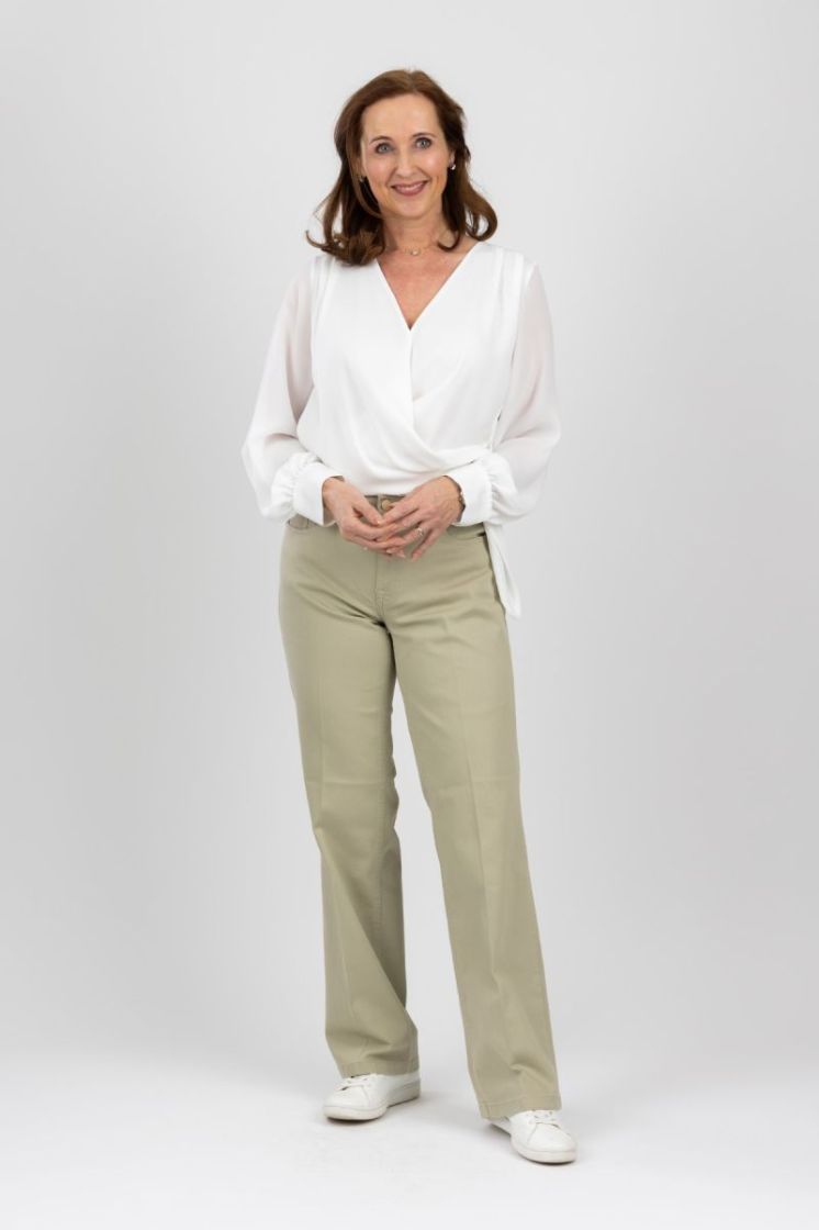 Eve (Elastic) Color Denim 637 Light Olive