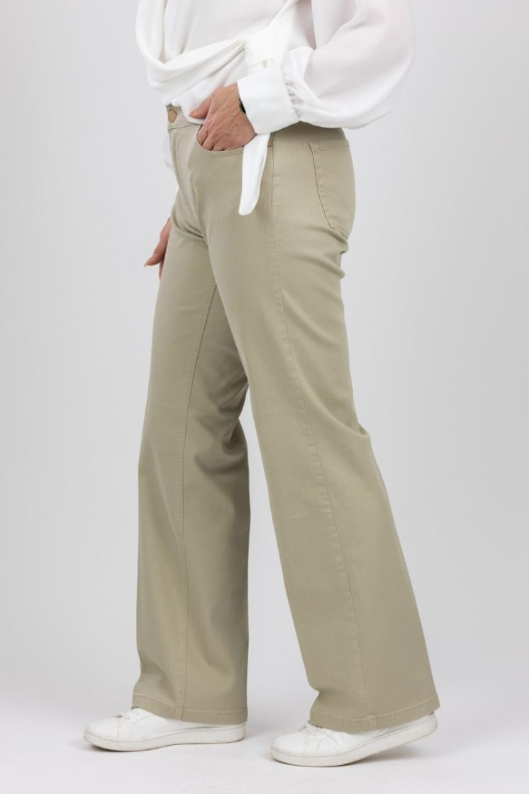Eve (Elastic) Color Denim 637 Light Olive