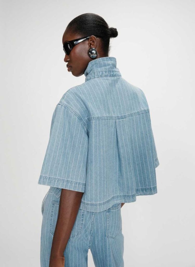  striped blue