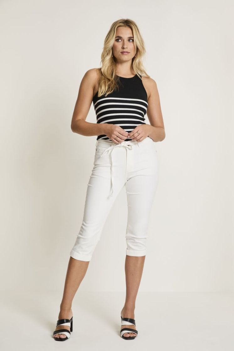 Grace Color Denim 002 White
