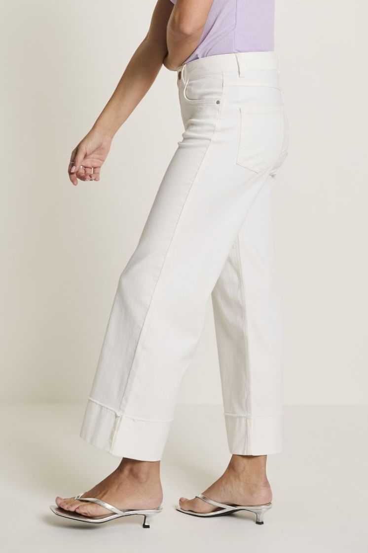 Mira (Turn Up) Color Denim 002 White