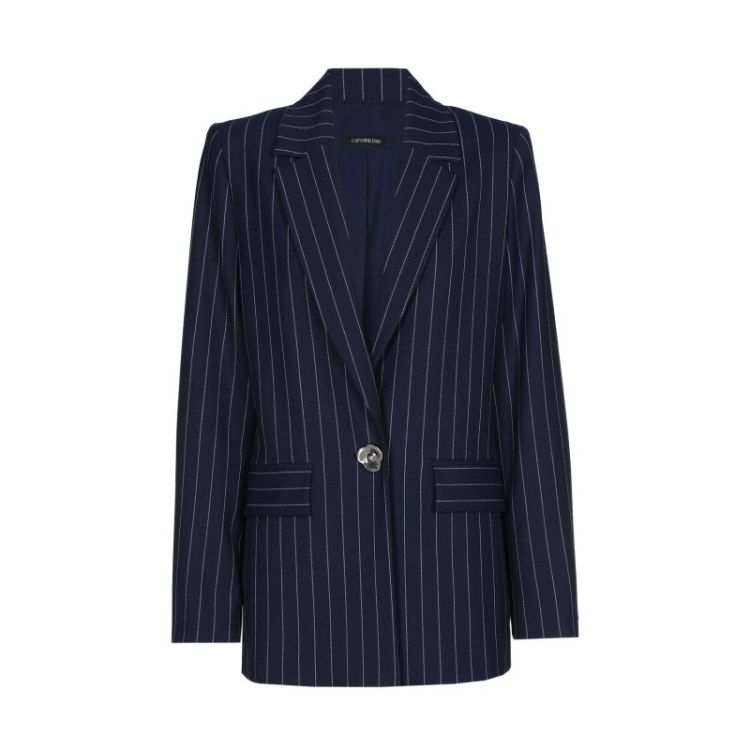 Elegante blazer met rugdetail 21 Navy