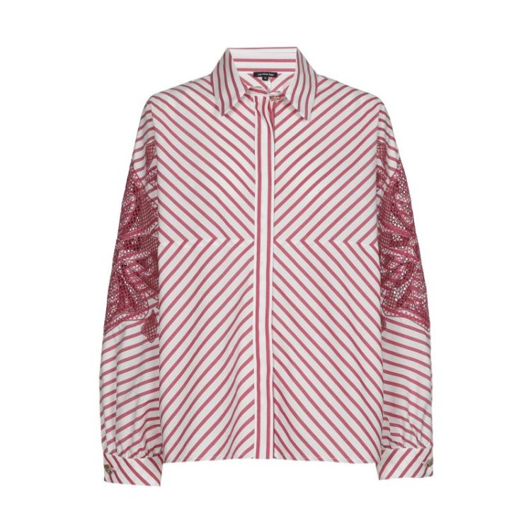 Oversized hemd in katoen met m 59 Multicolor