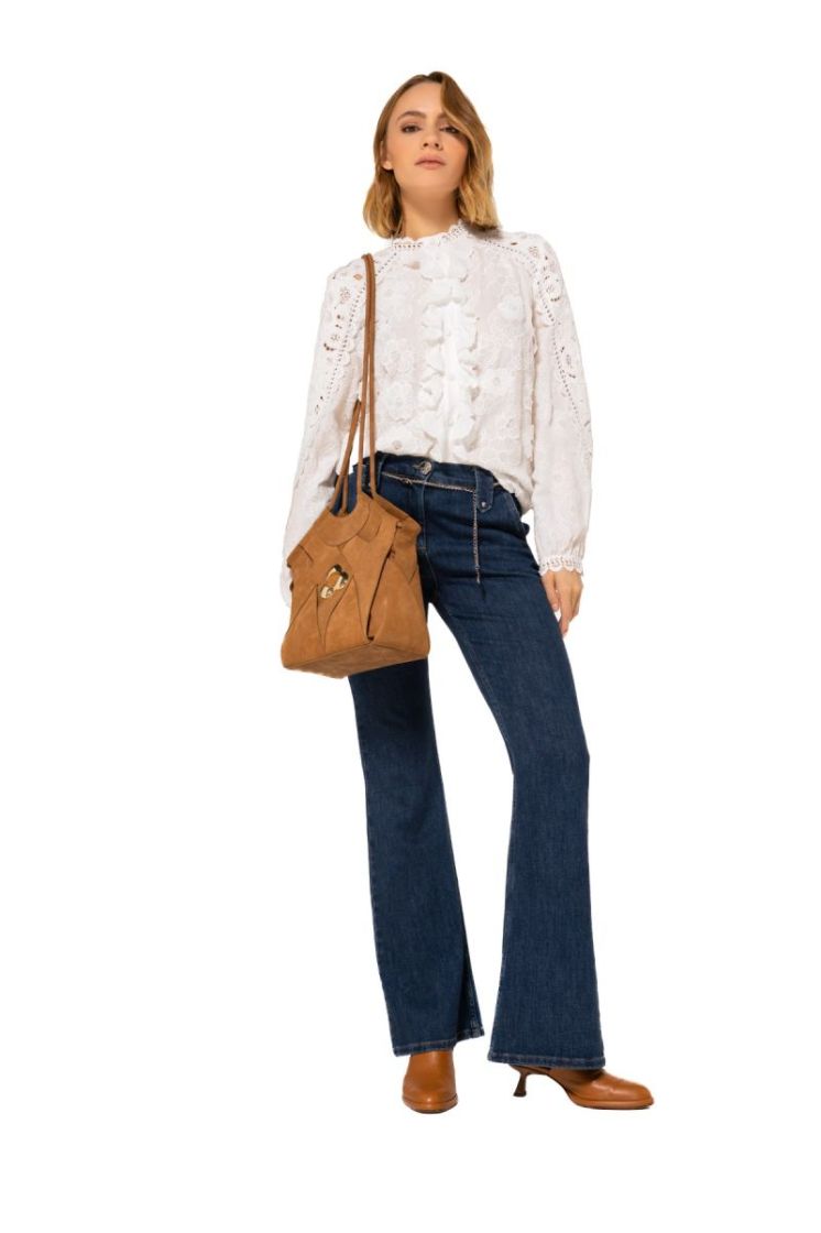 Bootcut jeans, normal waist 23 Jeans Dark B