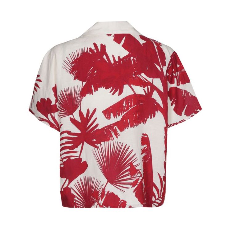 Blouse met botanische print in 59 Multicolor
