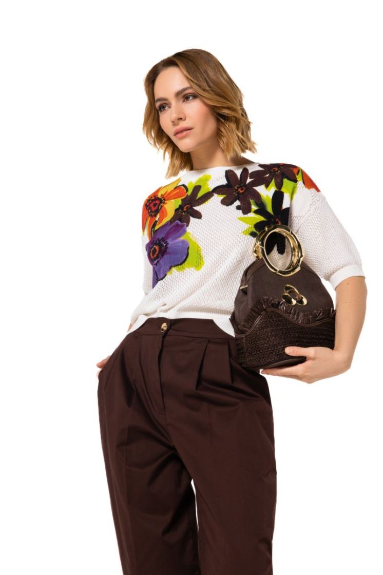 Handtas 2-styles 32 Chocolade
