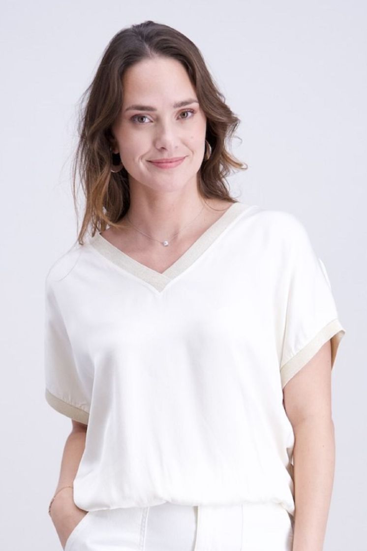  1 ecru   lurex