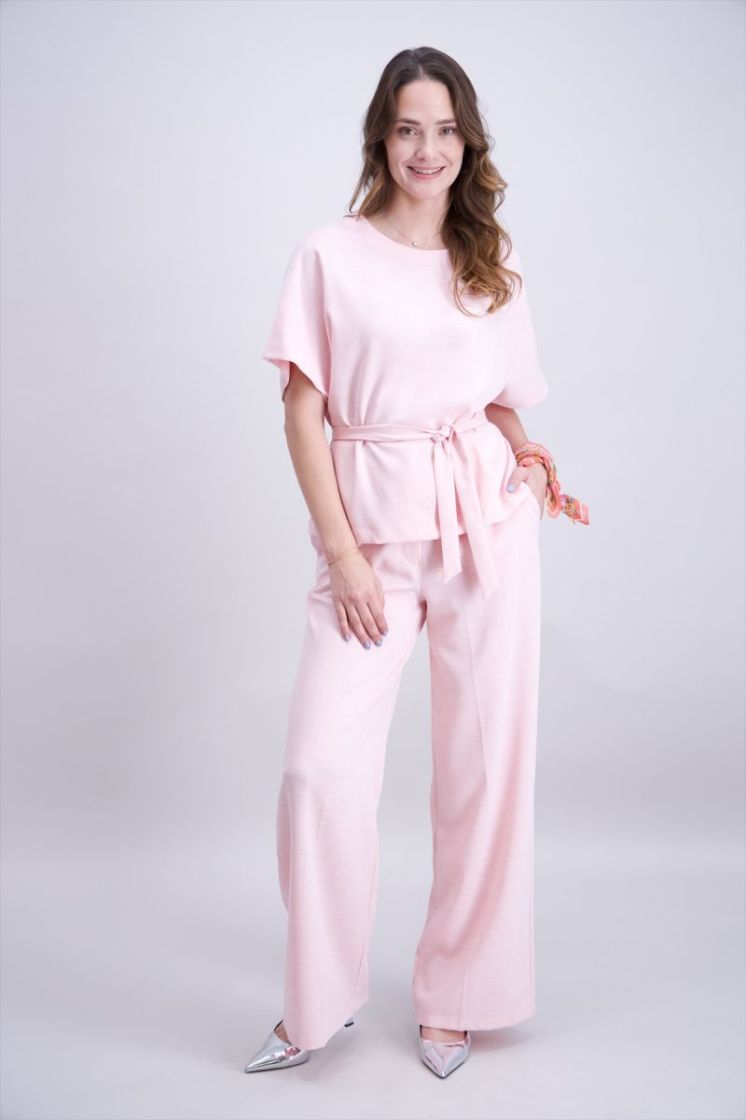  4 rose chiné