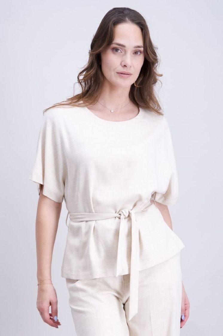  2 beige chiné