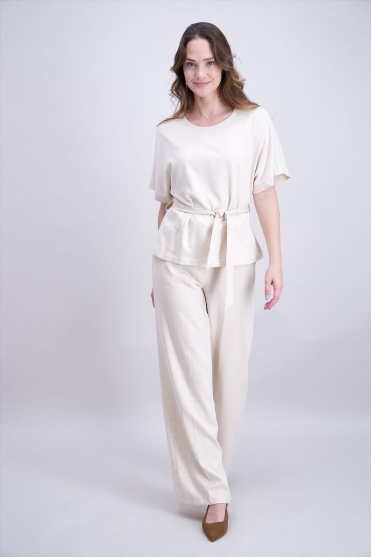  2 beige chiné