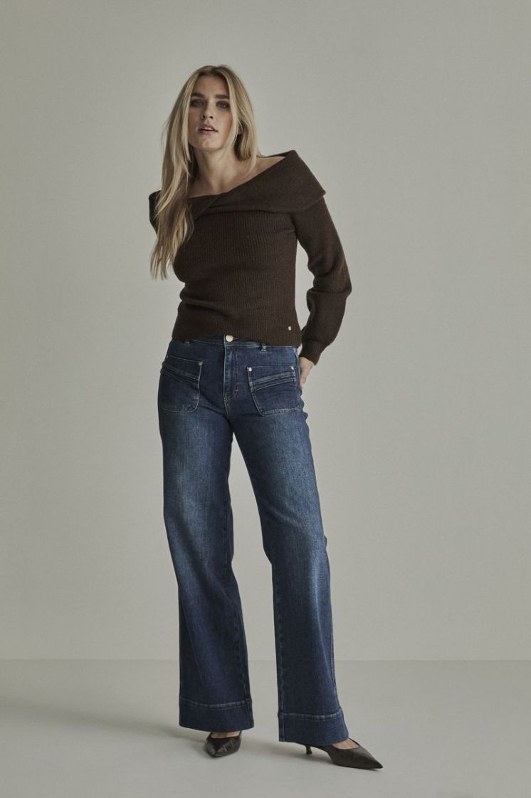 Mira (Pocket) Para Mi Jeans D208 Drift Blue
