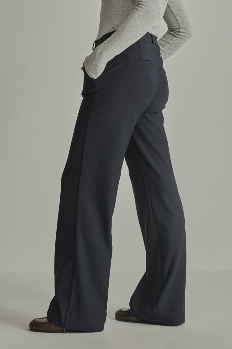 Mira (Elastic) Twill Jersey 301 Navy