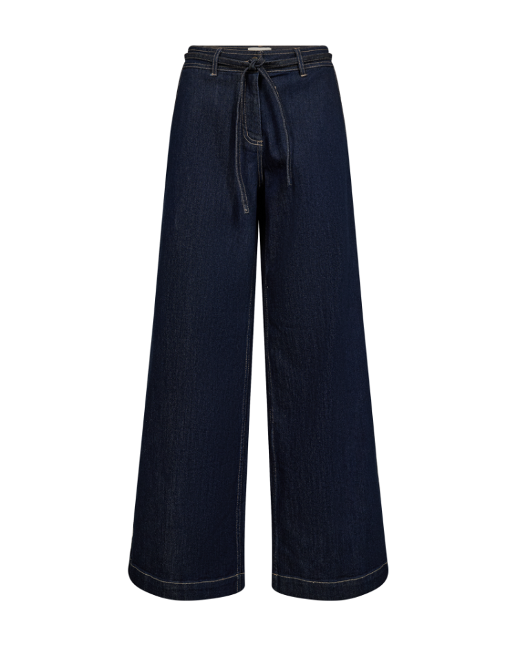dark blue denim