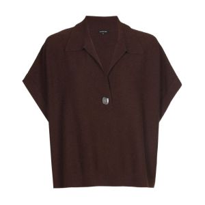 Soepelvallende pull 32 Cacao