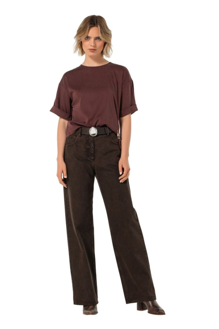 Denimbroek, normal waist 31 Brown