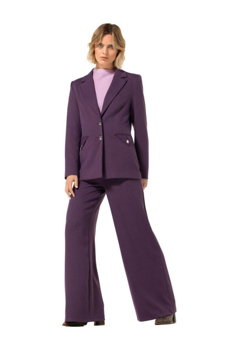 City-look blazer 44 Purple