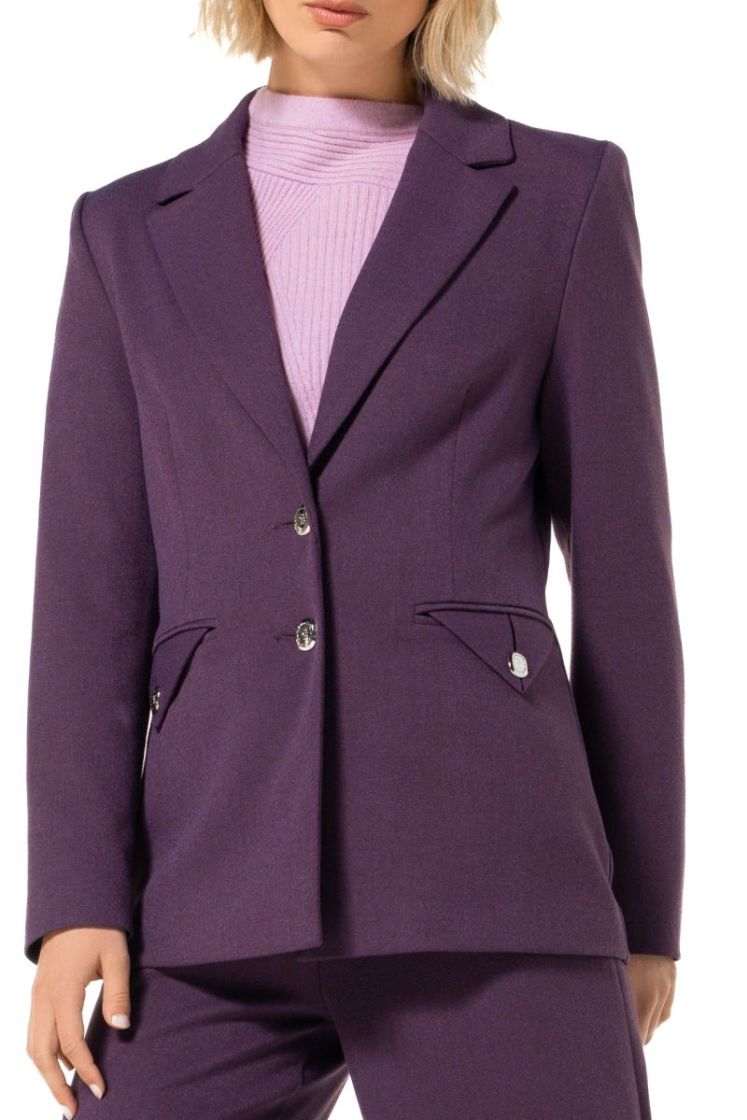 City-look blazer 44 Purple