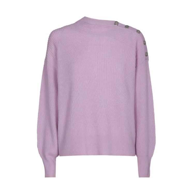 Losvallende pull met schoudere 41 Light Violet