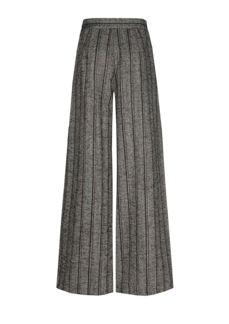 City-look broek in tweed, norm 39 Multi Color