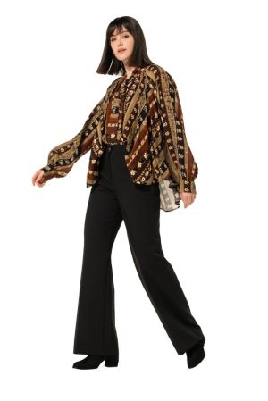Losvallende tuniek met grafisc 39 Multi Color