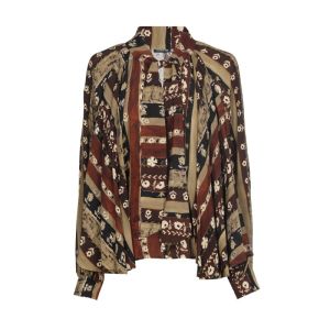 Losvallende tuniek met grafisc 39 Multi Color